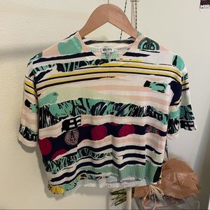 KENZO Knitted Crop Top